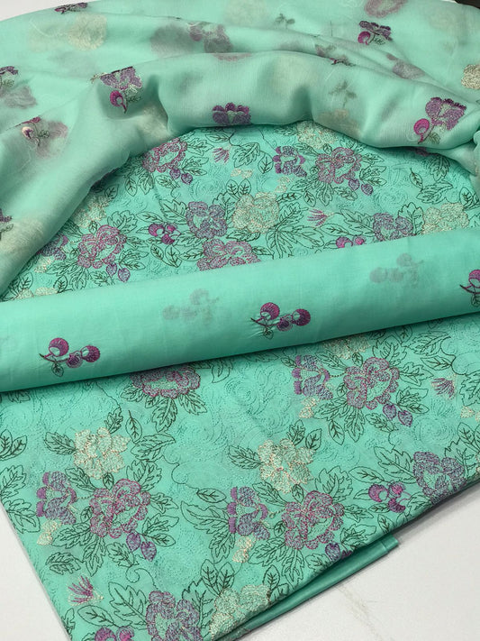 Bareeze lawn 3 piece