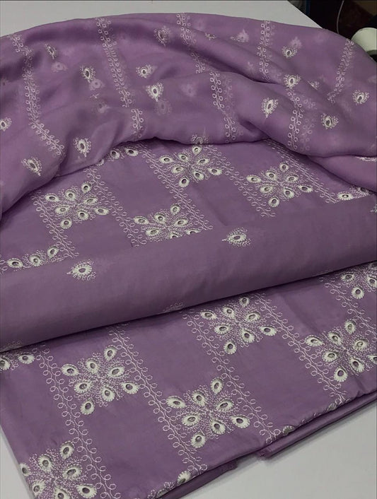 Bareeza lawn 3 piece