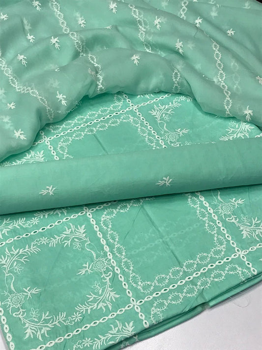 Bareeza lawn 3 piece