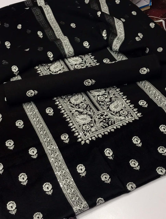 Bareeza lawn 3 piece