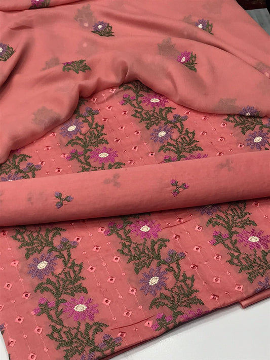 Bareeze lawn 3 piece