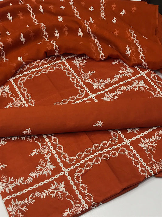 Bareeza lawn 3 piece