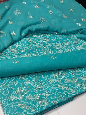 Bareeza lawn 3 piece