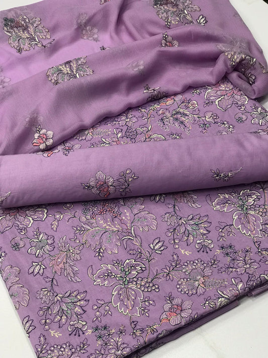 Bareeza lawn 3 piece