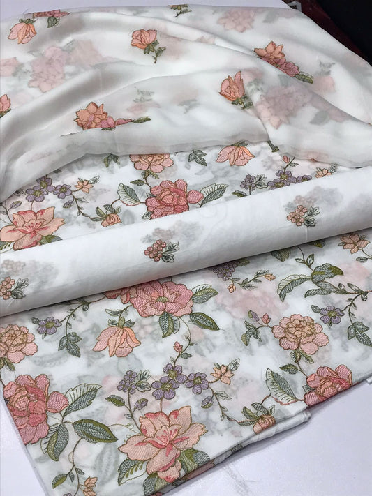 Bareeze lawn 3 piece