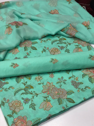 Bareeza lawn 3 piece