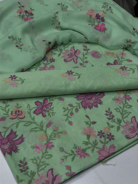 Bareeza lawn 3 piece