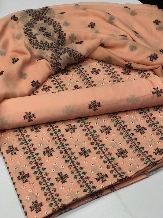 Bareeza lawn 3 piece